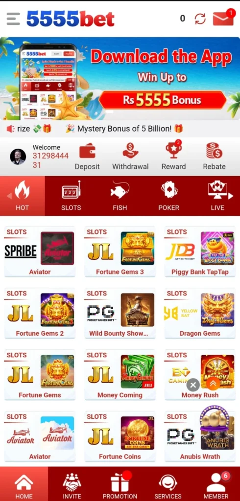 5555 Bet