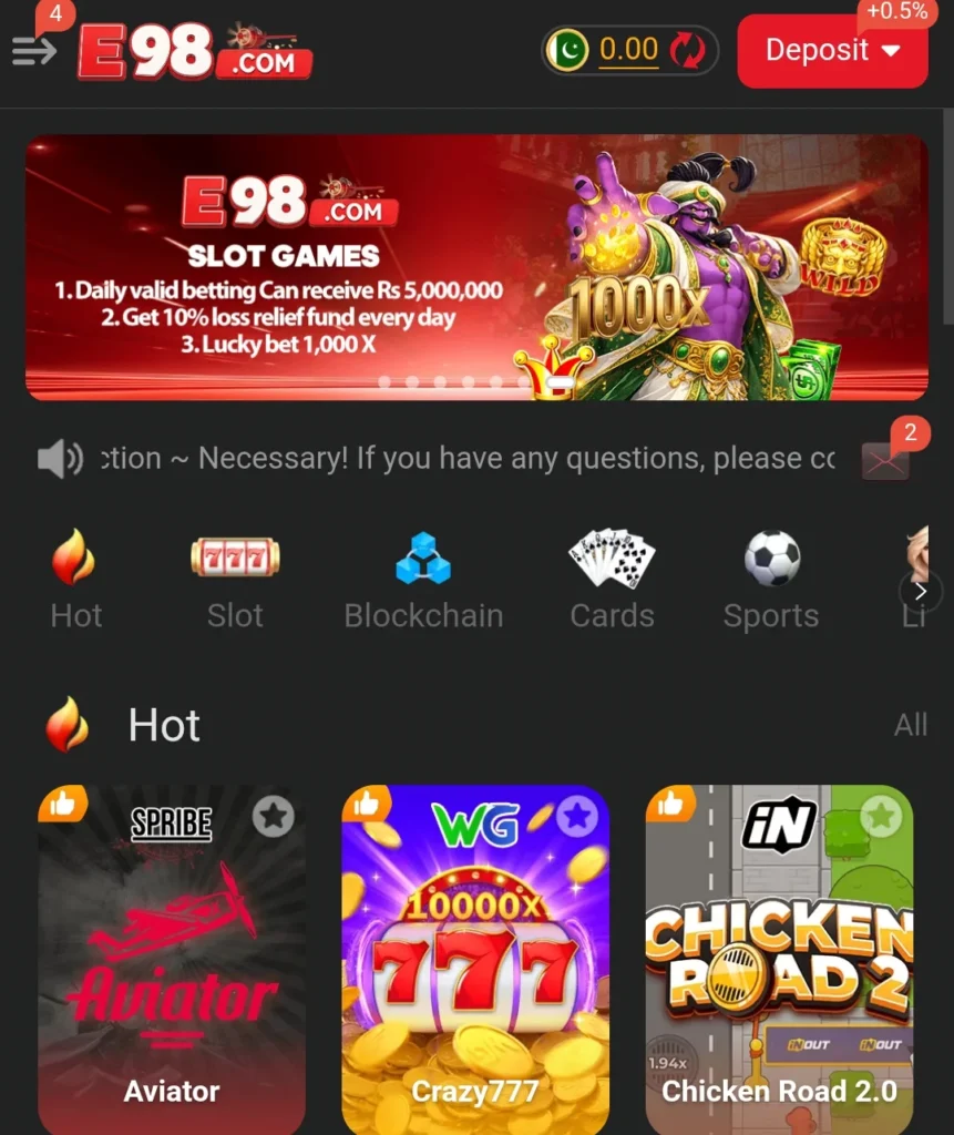 E98 Game